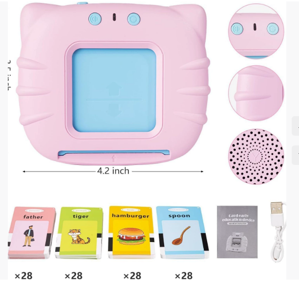 Lector de tarjetas bilingüe LearnPlay Pro Pocket