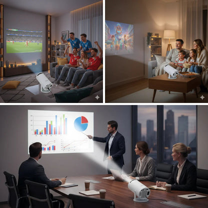 Proyector portátil LumiGo 4K™ + estuche de regalo🎁