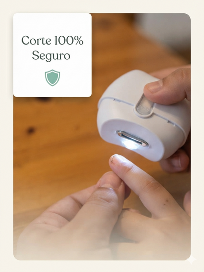 Cortando las uñas de un bebé con NailCare Pro™