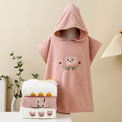 Toalla poncho con capucha Capuchita™ para niños