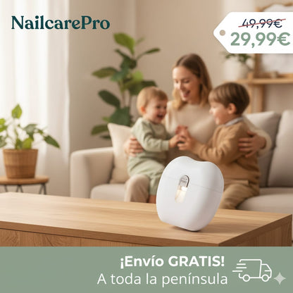 NailCare Pro™ | Cortaúñas eléctrico para bebés y adultos con luz LED