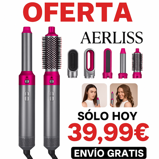 AERLISS - Set de Cepillos Secadores sin Caja