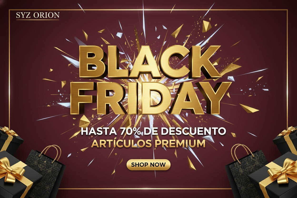 Banner Black Friday - SYZ ORION