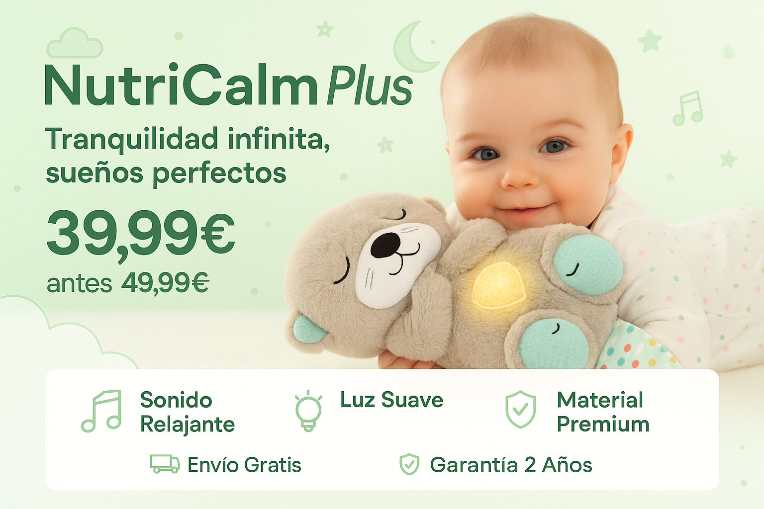 Banner promocional NutriCalm Plus en español