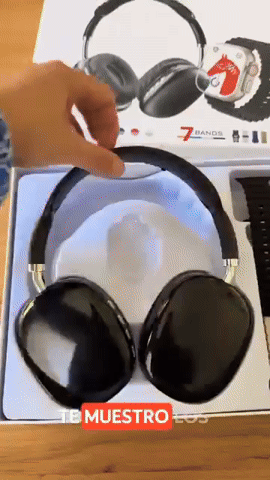 SoundTime Pro™ - Pack Smartwatch + Cascos inalambricos P9 ULTRA2 8 en 1| Regalo Perfecto