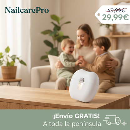 NailCare Pro™ | Cortaúñas eléctrico para bebés y adultos con luz LED