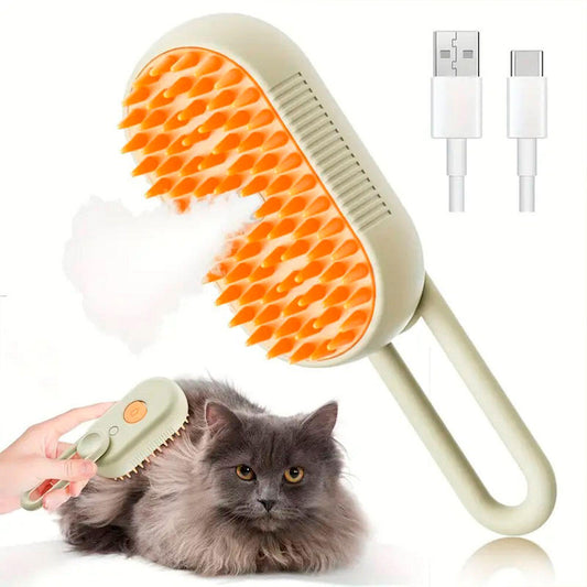 PetGlow Pro™, cepillo de vapor para mascotas — vista general del producto