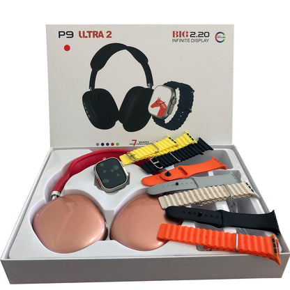 SoundTime Pro™ - Pack Smartwatch + Auriculares | Regalo Perfecto