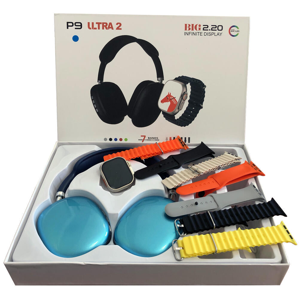 SoundTime Pro™ - Pack Smartwatch + Auriculares | Regalo Perfecto