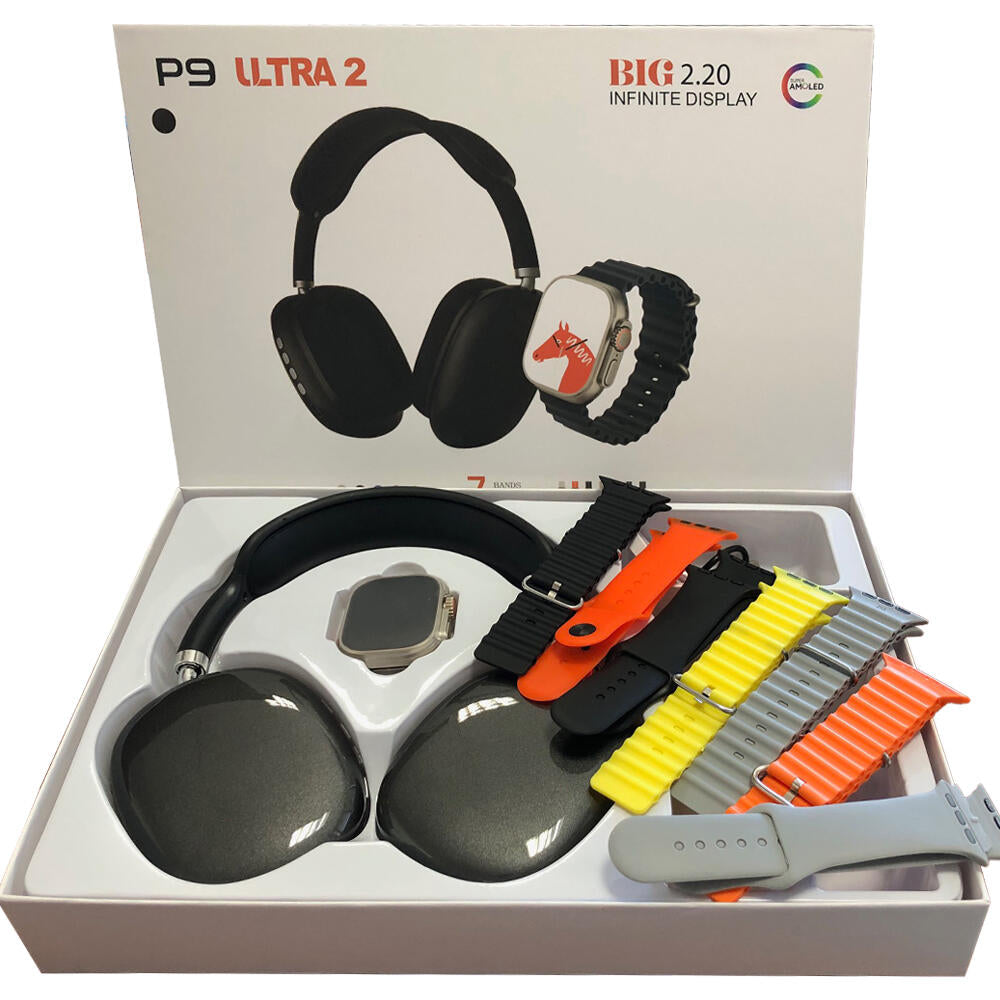 SoundTime Pro™ - Pack Smartwatch + Auriculares | Regalo Perfecto