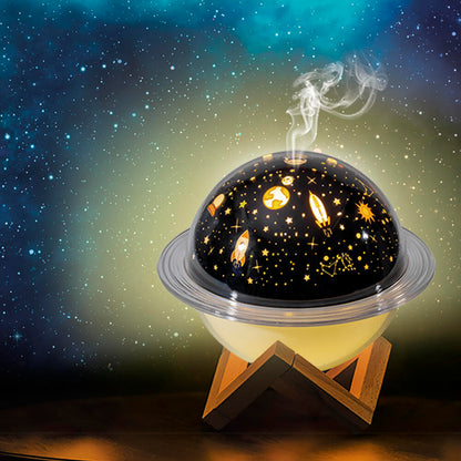 StarDream Pro - Humidificador y Lámpara Proyector Galaxia