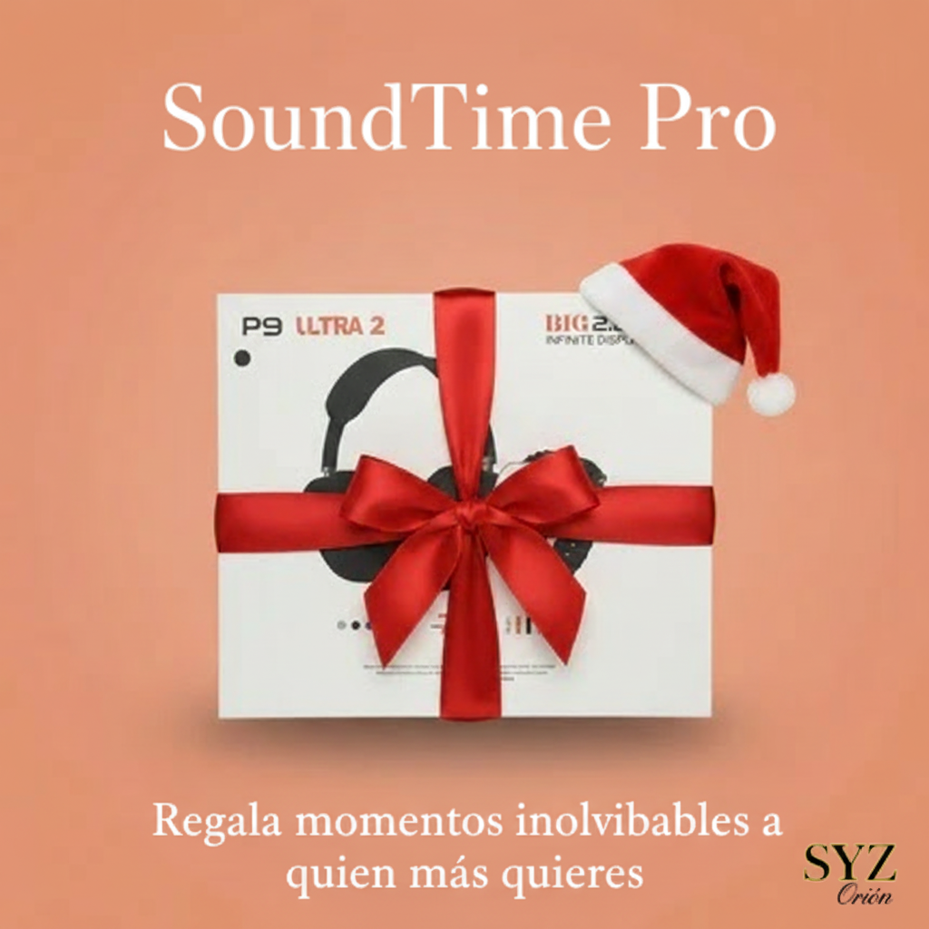 SoundTime Pro regalo navideño con logo SYZ