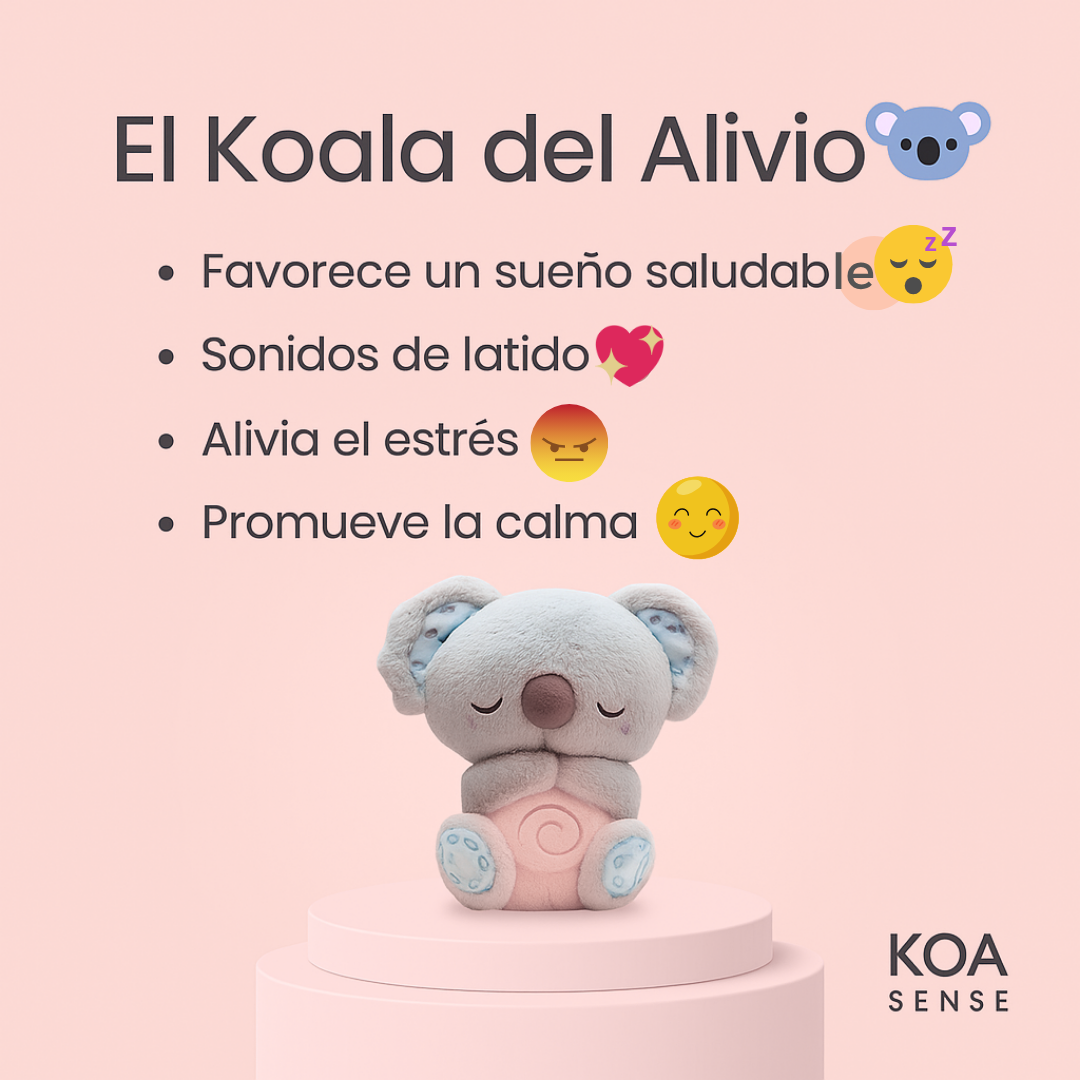 Peluche koala KOASENSE™ a la hora de dormir